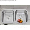 8247  cUPC 304 stainless steel double bowls kitchen sink